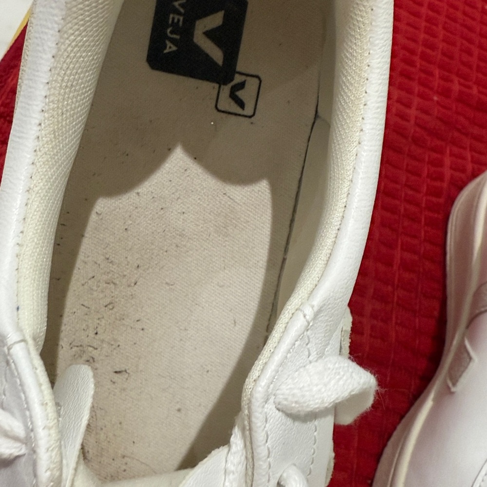 Veja - URCA CWL White/ Natural Leather Sneakers Women's Size US 9.5 - Picture 7 of 9